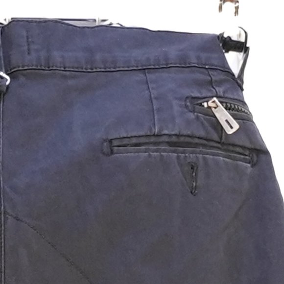 Zara Man Basic Men's Slim Fit Welt Pocket Chino Pants Gray Size 34 - Picture 6 of 6